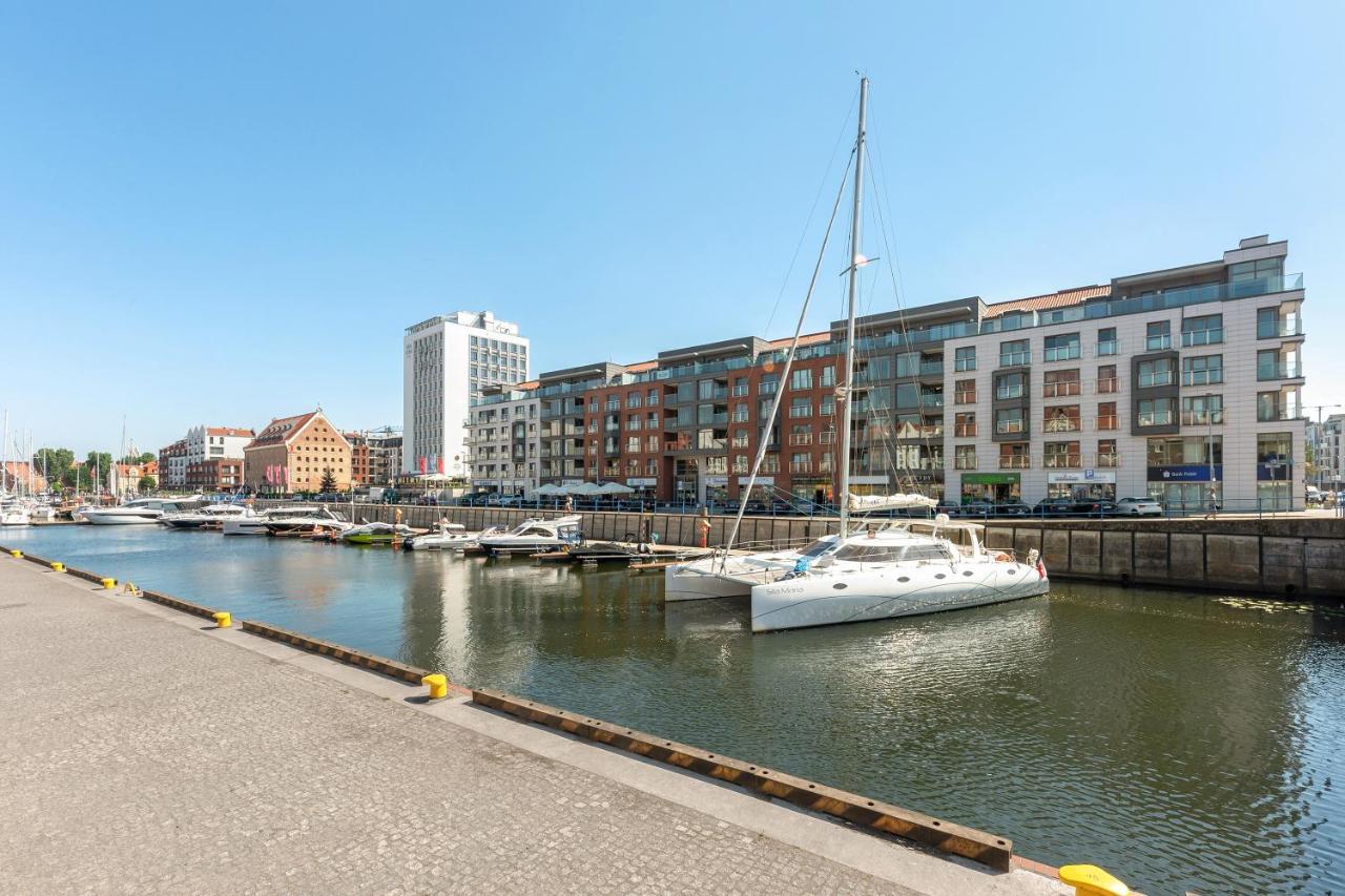 Waterlane Riverside Spa, Pool & Gym By Downtown Apartments Gdańsk Exterior foto