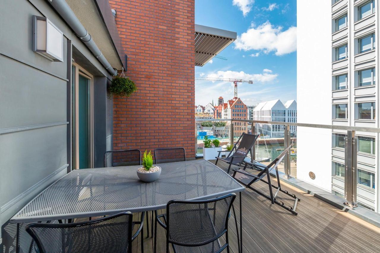 Waterlane Riverside Spa, Pool & Gym By Downtown Apartments Gdańsk Exterior foto